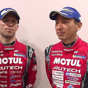 AUTOBACS SUPER GT Rd.2 Ronnie Quintarelli&Tsugio Matsuda Interview After the race