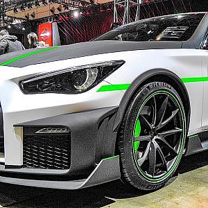 (4K)NISSAN SKYLINE 400R SPRINT CONCEPT 日産 スカイライン 400R スプリント コンセプト - TOKYO AUTO SALON 2020