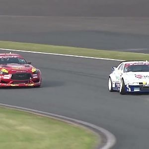 1コーナー未公開素材Fuji drift満員御礼　臨場感をお楽しみください2022fujid1土曜best8までドライ走行