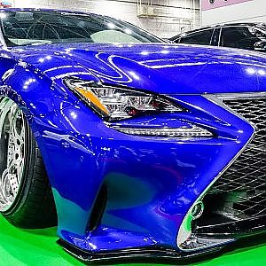 (4K)T-DEMAND LEXUS RC350 VIPSTYLE ティーデマンド レクサス RC350 カスタム - OSAKA AUTO MESSE 2020