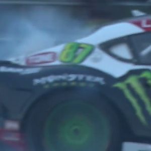 D1GP開幕戦　昨晩の練習走行中のシーン　太吾選手