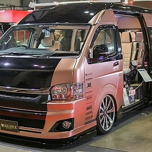 LEGANCE HIACE new FINE TECH TOURER 2023 ver レガンス ファインテックツアラー リニューアル - TAS2023 東京オートサロン2023