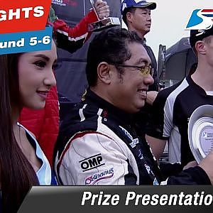 Prize Presentation Thailand Super Series 2017 : Round 5-6 @Chang International Circuit