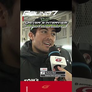 【SUPER GT Rd 7 AUTOPOLIS】 ジュリアーノ・アレジ「まだ産まれてない!!」Driver’s interview GT500 Deloitte TOM'S  GR Supra
