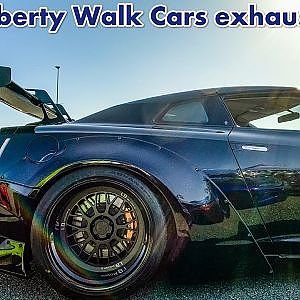 LBWK Liberty Walk Cars exhaust sound