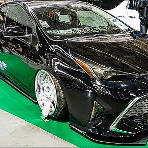 (4K)AUTO GARAGE UNTAKE 50 PRIUS modified 50系プリウスカスタム - OSAKA AUTO MESSE 2019