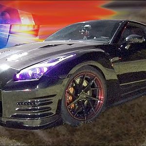 800hp GTR gets PULLED OVER while STREET RACING!