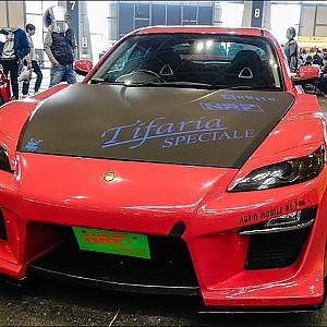 (4K)Tifaria MAZDA RX-8 pink custom ティファリア マツダRX-8カスタム - NAGOYA AUTO TREND 2019