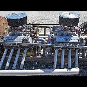 WOODEN Twin-Engine V16 Rat Rod!