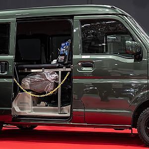 HEARTILY DAMD LITTLE:D SUZUKI EVERY DA17V OAM2024 - 進光自動車 エブリイ コンプリートデモカー 大阪オートメッセ2024