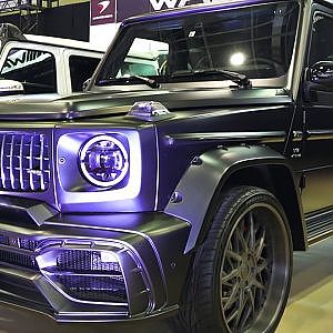 (4K)WALD MERCEDES W463 G63 BLACK BISON ヴァルド メルセデス Gクラス ブラックバイソン - OSAKA AUTO MESSE 2020