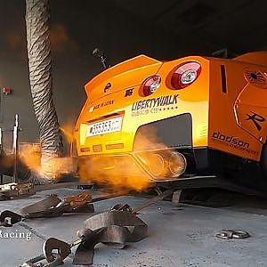 Flame Thrower R35 GTR by EKanooRacing
