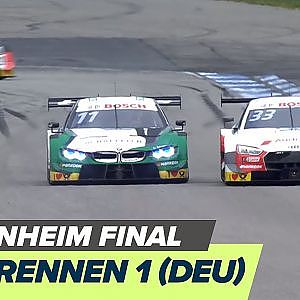 Rast und Wittmann kämpfen um Sieg in Hockenheim - Highlights Race 1 - DTM Hockenheim Final 2019