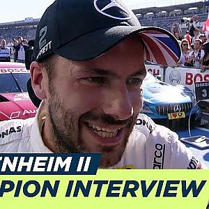 Gary Paffett - Champion Interview - DTM Hockenheim Final 2018