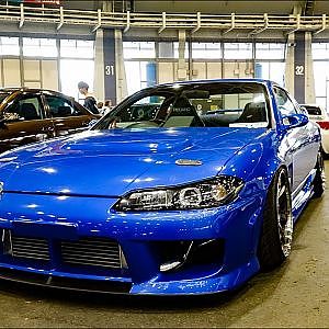 (4K)NISSAN SILVIA S15 modified 日産シルビアS15カスタム - NAGOYA AUTO TREND 2019