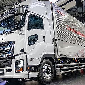 (4K)ISUZU TRUCKS new GIGA 2020 いすゞ トラック 新型ギガ - TOKYO MOTOR SHOW 2019