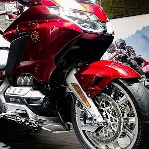 (4K)HONDA GOLD WING TOUR 2018 ホンダ・新型ゴールドウイング ツアー - 大阪モーターサイクルショー2018