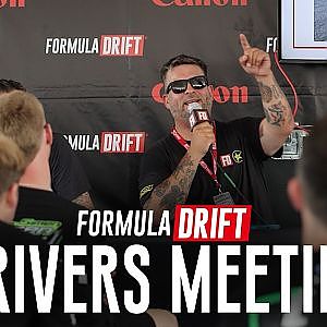 Formula DRIFT Orlando 2026 Friday Drivers Meeting
