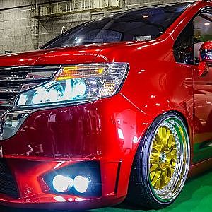 (4K)HONDA STEPWGN SPADA RK5 ホンダ ステップワゴン スパーダ カスタム - OSAKA AUTO MESSE 2020