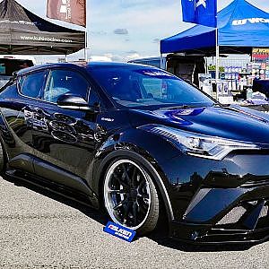 (4K)Kuhl Racing Injects Some Toughness Into Toyota C-HR Crossover クールレーシングCH-R - スーパーカーニバル2017