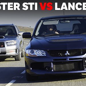 Awesome Affordable Cars: Subaru Forester STI & Mitsubishi Evo Wagon