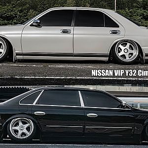 cinematic NISSAN shakotan VIP Y32 Cima x G50 President