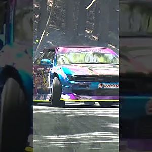【峠ドリフト】D1ドライバーガチ対決 中村直樹 VS 藤野秀之 【 Exciting JDM videos #Shorts 】