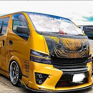(HD)TOYOTA HIACE 2018 modified bodykit トヨタ200系ハイエース エアロカスタム - SBM大阪2018