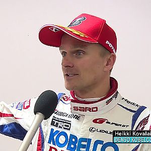 AUTOBACS SUPER GT Rd.2 Heikki Kovalainen interview after the race