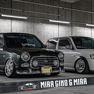 cinematic Daihatsu Mira & Mira GINO L700 underground garage