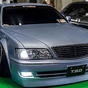 T.S.O. NISSAN Y33 CIMA VIPCAR 33シーマ VIPカー - OAM2023 大阪オートメッセ2023