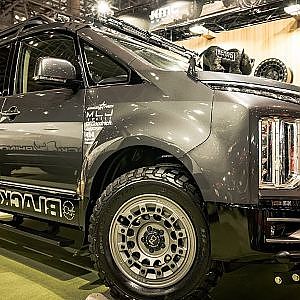 AUTOFLAGS MITSUBISHI DELICA D5 offroad TAS2022 - オートフラッグス デリカD5 オフロード仕様 東京オートサロン2022