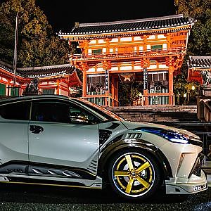 TOYOTA C-HR x KYOTO NIGHT - SONY FX3 cinematic 4K / DJI RoninRS2