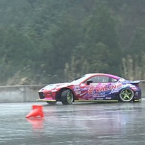 中村直樹ＧＲ新車８６シェイクダウンpart1！ いきなり””””壁partギリ