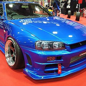 URAS NISSAN BNR34 GT-R JDM - NAGOYA AUTO TREND 2021 オートトレンド2021