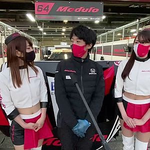64号車 Modulo Nakajima Racing　Moduloスマイル　チームスタッフ紹介
