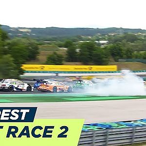 Glock spins during first round - Start Race 2 - DTM Budapest 2018
