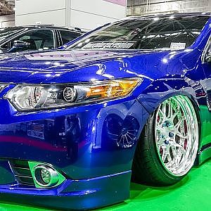 (4K)T-DEMAND ACURA TSX bodykit ティーディメンド アキュラ TSX カスタム - OSAKA AUTO MESSE 2020