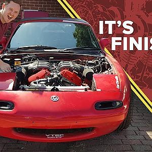 Finishing The Sublime MX-5 V6 Conversion & First Exhaust Noise