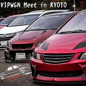 VIPWGN Meet in KYOTO SONY FX3 cinematic 4K - カスタムカーが集結！オデッセイ軍団