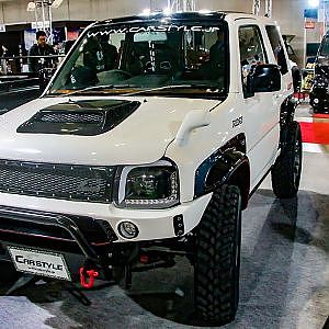 (HD)CAR STYLE SUZUKI JIMNY Custom カースタイル ジムニー リフトアップ - TOKYO AUTO SALON 2019