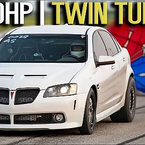 Twin turbo Pontiac G8 RIPS! (Dart 427, 1500hp)