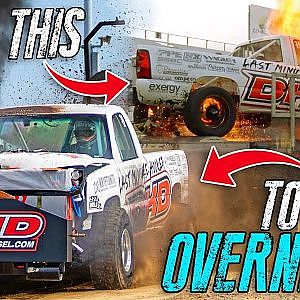 They rebuilt their 2000HP truck in ONE NIGHT.