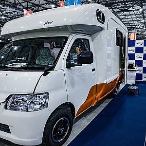 AZ MAX feel ライトエース コンパクトキャブコン LITEACE Cabcon TOKYO CAMPING CAR SHOW 2021 - 東京キャンピングカーショー2021