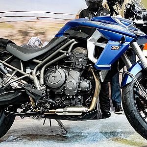 (4K)TRIUMPH TIGER 800XR 2018 トライアンフ タイガー800XR - 大阪モーターサイクルショー2018