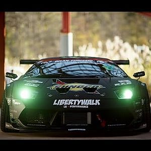 Epic Rev Battle Lamborghini Aventador V12 Beast Liberty Walk