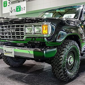 (4K)Renoca TOYOTA LANDCRUISER 60 تويوتا لاند كروزر Restore リノカ 60系ランドクルーザー - TOKYO MOTOR SHOW 2019