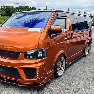 TOYOTA HIACE painted SBM Osaka2021 - ハイエース 全塗装 カスタム SBM大阪2021
