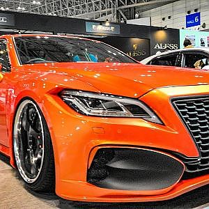 (4K)ROZEL ROYALCROWN COMPLETE ロゼル ロイヤルクラウンカスタム - TOKYO AUTO SALON 2020