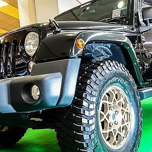 (4K)BRUT JEEP WRANGLER UNLIMITED ジープラングレー カスタム - OSAKA AUTO MESSE 2019